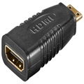 Goobay HDMI 1.4 Adapter - Guldpläterad - Svart
